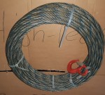 Steel wire rope Ø 8,3 mm, length = 75 m (Geda AB450 and Geda AB650)