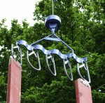 Hook tie for 5 hooks (with 5 hooks)