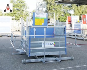 Material Hoist Geda 500 Z F 6m - STANDARD version