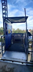 Geda 500 ZP/ 1000 Z 2 Generacji na 12m - dźwig towarowo-osobowy