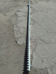 Gear rack for Uni-Mast i Uni-X-Mast