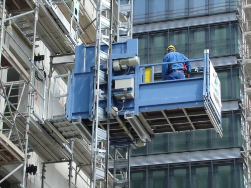 Wynajem Geda 1500 Z/ZP 12m - dźwig towarowo-osobowy z platformą "B"