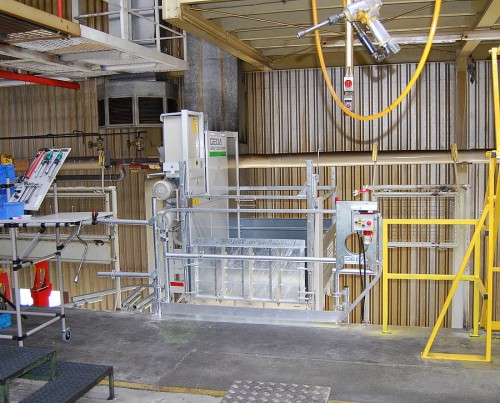 Winda towarowa permanentna Geda 1200 ZM P na 6m