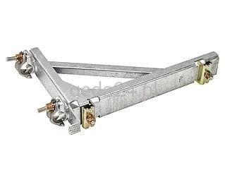 Ladder track fixing clamps (Geda 200Z)