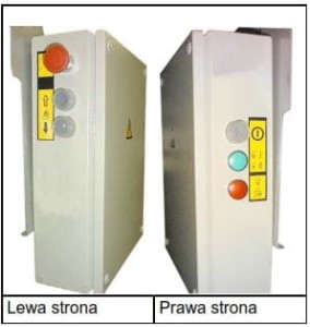 Sterownik 400/24 V - dla dwóch napędów Geda AB450 / AB650