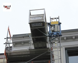 Rack and pinion hoist Geda 200 Z / 12m