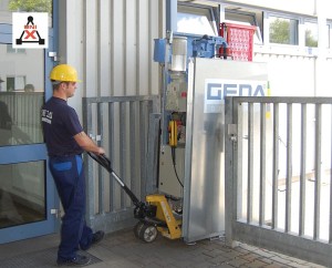 Geda 300 Z/ZP Gen 2, 400V for 12m - Transport platforms for persons and material