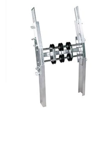 Angle track section adjustable from 20° to 45° (short / long side)