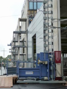Geda 1500 Z/ZP, Gen 2 for 12m, platform "A" - Transport platforms for persons and material