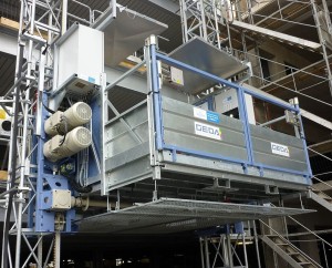 Geda 3700 Z/ZP 10m - dźwig towarowo-osobowy	 