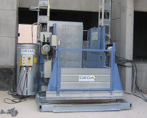 Geda 1500 Z/ZP, Gen 2 for 12m, platform "A" - Transport platforms for persons and material