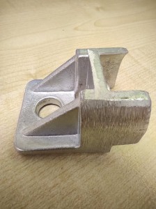 Guide roller guard, left for trolley (GEDA LIFT)