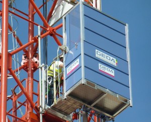 Geda 2PK / 150m - Personnel and Material Hoists