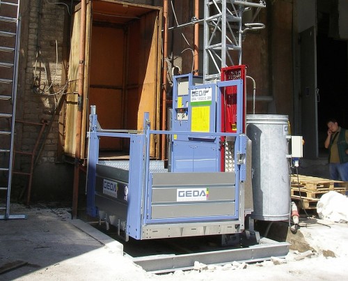 Geda 1200 Z/ZP Gen 2 for 50m - Transport platforms for persons and material